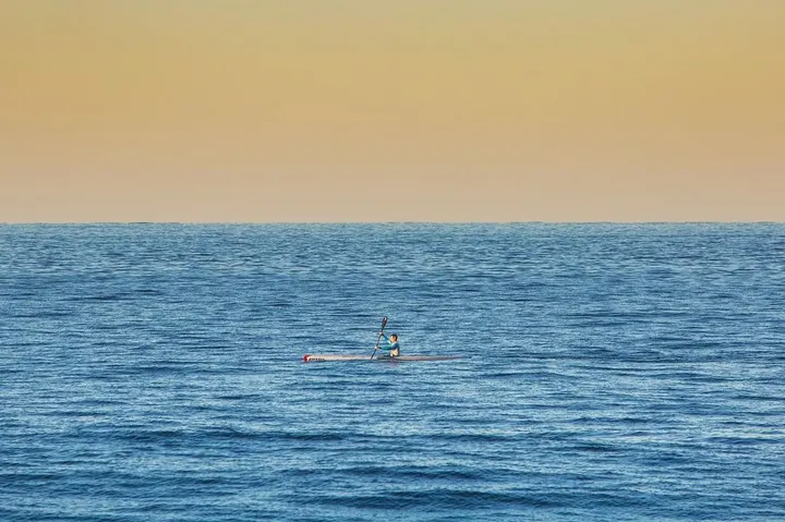 Lone scull