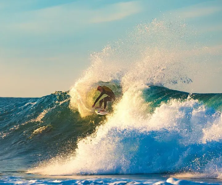 Barrel at Snapper Rocks