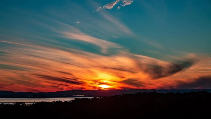 Sunset from Mt Tempest