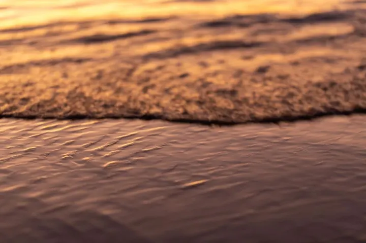 Champagne Pools at sunset