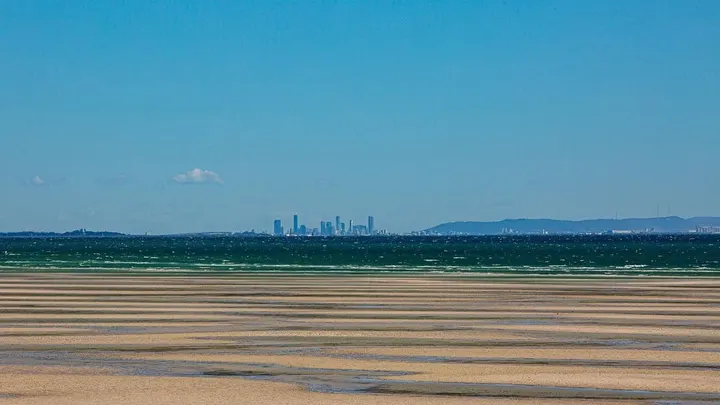 Brisbane from Little Sandhills